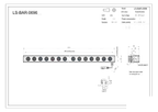 LS-BAR-0696 dimensions (mm)