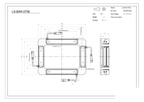 LS-BAR-0708 dimensions (mm)