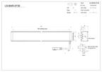 LS-BAR-0730 dimensions (mm)