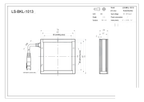 LS-BKL-1013 dimensions (mm)