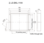 LS-BKL-1144 dimensions (mm)