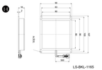 LS-BKL-1165 dimensions (mm)