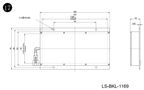 LS-BKL-1169 dimensions (mm)
