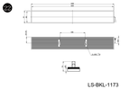 LS-BKL-1173 dimensions (mm)