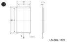 LS-BKL-1176 dimensions (mm)