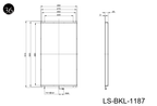 LS-BKL-1187 dimensions (mm)