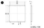 LS-BKL-1188 dimensions (mm)