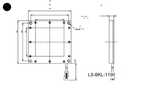 LS-BKL-1190 dimensions (mm)