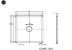LS-BKL-1202 dimensions (mm)