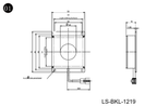 LS-BKL-1219 dimensions (mm)