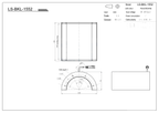 LS-BKL-1552 dimensions (mm)