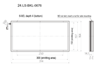 LS-BKL-0676 dimensions (mm)