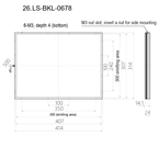 LS-BKL-0678 dimensions (mm)