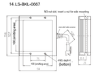 LS-BKL-0667 dimensions (mm)