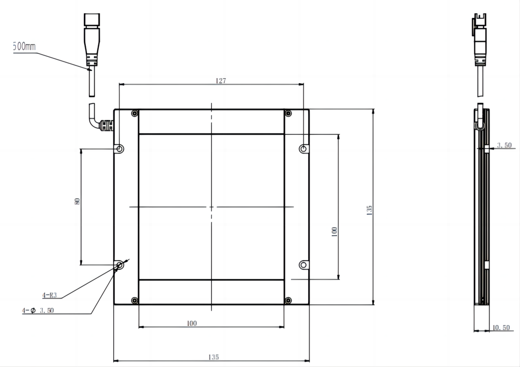 LS-BKL-0682 dimensions (mm)