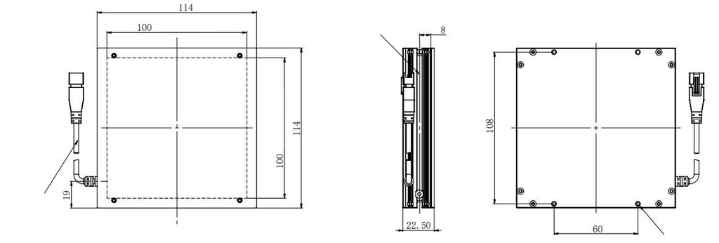 LS-BKL-0703 dimensions (mm)