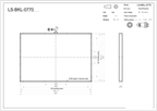 LS-BKL-0770 dimensions (mm)