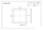 LS-BKL-0780 dimensions (mm)