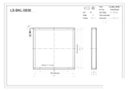 LS-BKL-0838 dimensions (mm)