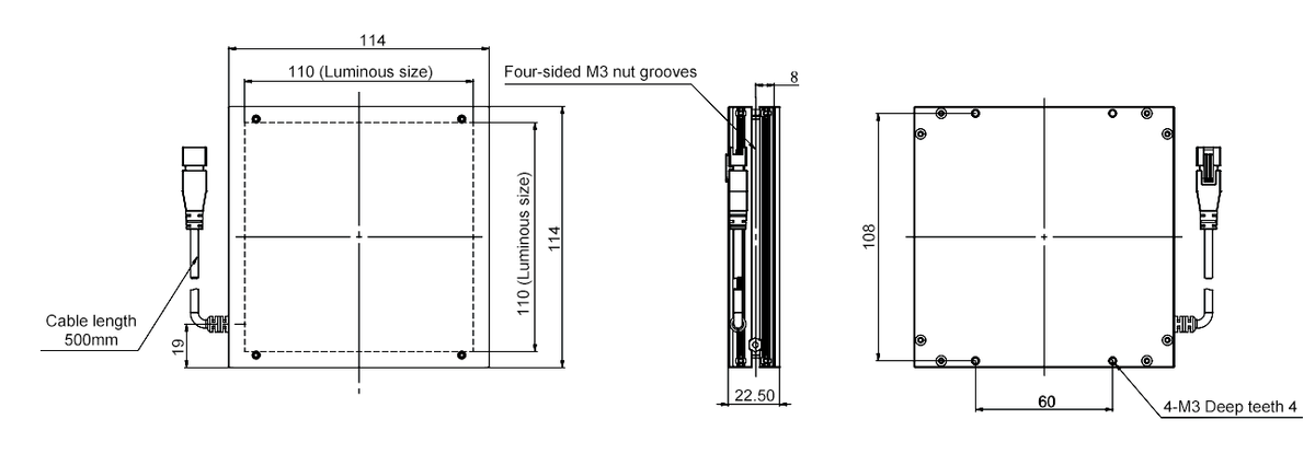 LS-BKL-0912 dimensions (mm)