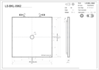 LS-BKL-0962 dimensions (mm)
