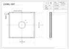 LS-BKL-1007 dimensions (mm)