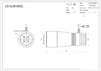LS-CLM-0002 dimensions (mm)