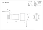 LS-CLM-0003 dimensions (mm)