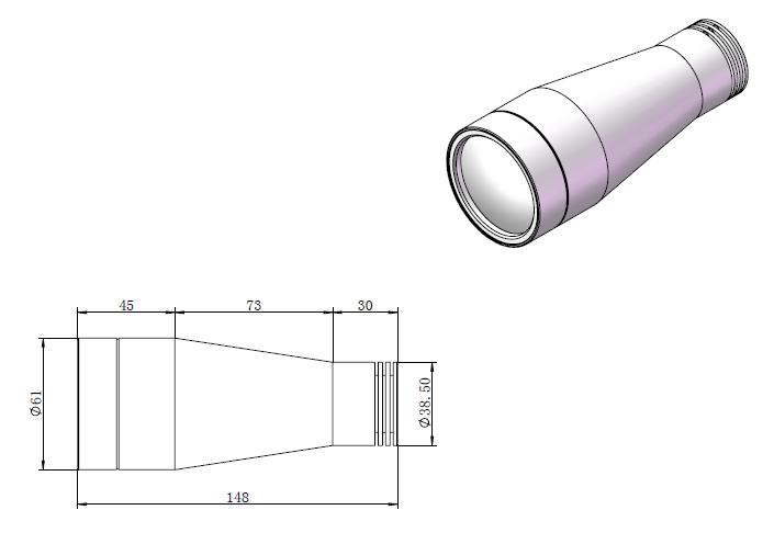 LS-CLM-0059 dimensions (mm)
