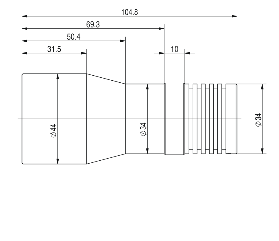 LS-CLM-0066 dimensions (mm)