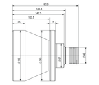 LS-CLM-0080 dimensions (mm)