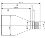 LS-CLM-0075 dimensions (mm)