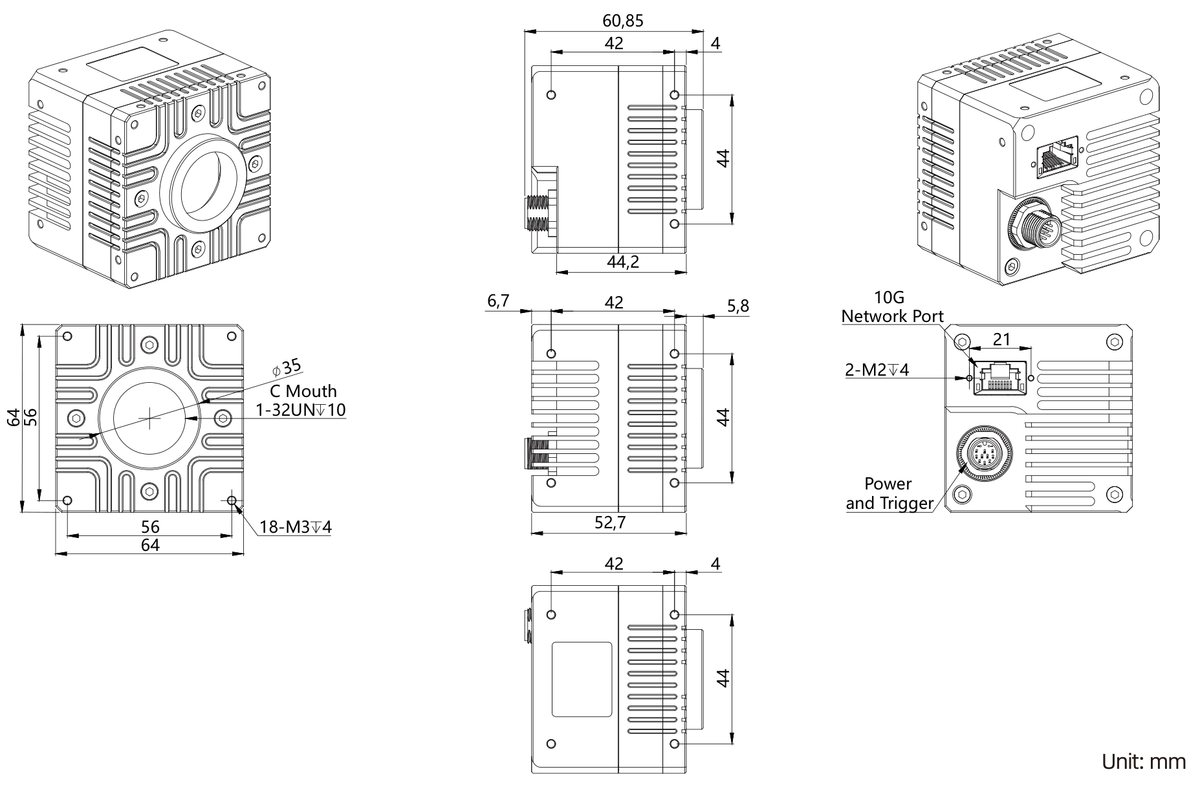 LS-CMR-0313 dimensions (mm)