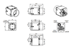 LS-CMR-0345 dimensions (mm)