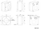 LS-CMR-0354 dimensions (mm)