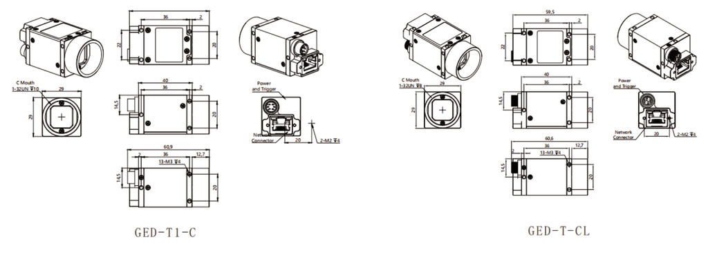 LS-CMR-0366 dimensions (mm)