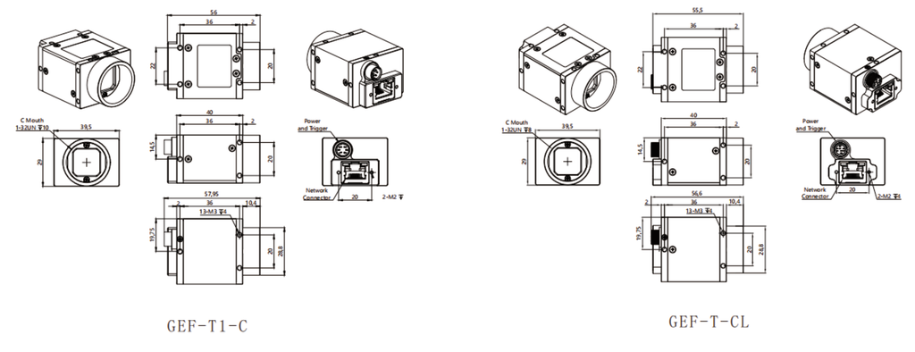 LS-CMR-0376 dimensions (mm)