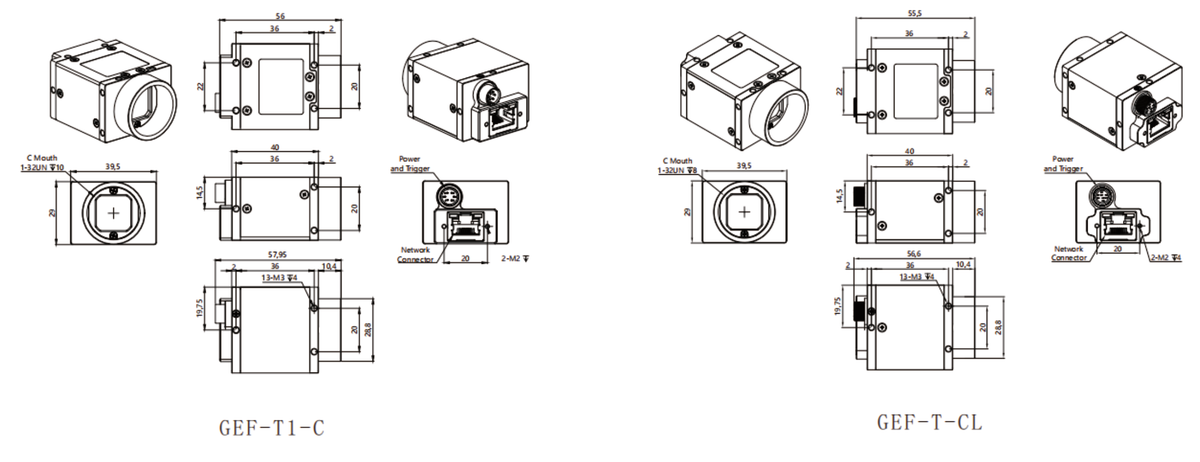 LS-CMR-0376 dimensions (mm)