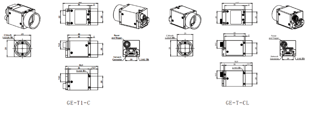 LS-CMR-0393 dimensions (mm)