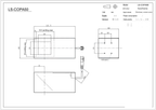 LS-COPA50 dimensions (mm)