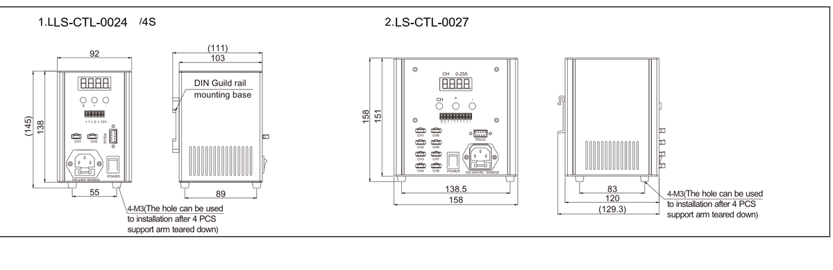 LS-CTL-0024 dimensions (mm)