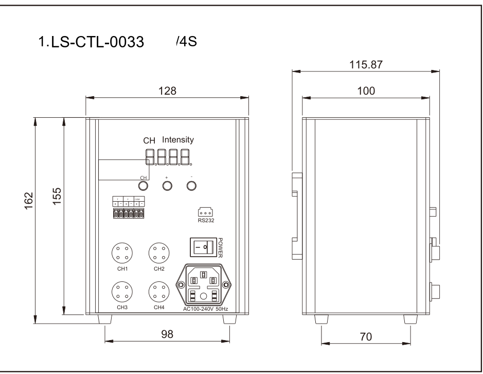 LS-CTL-0033 dimensions (mm)