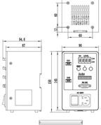 LS-CTL-0512 dimensions (mm)
