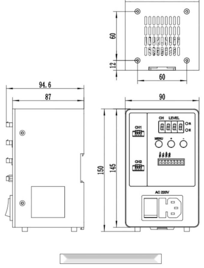 LS-CTL-0535 dimensions (mm)