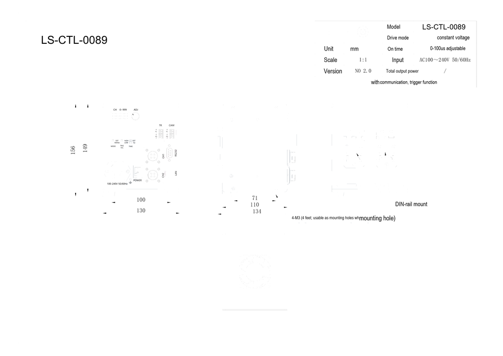 LS-CTL-0089 dimensions (mm)