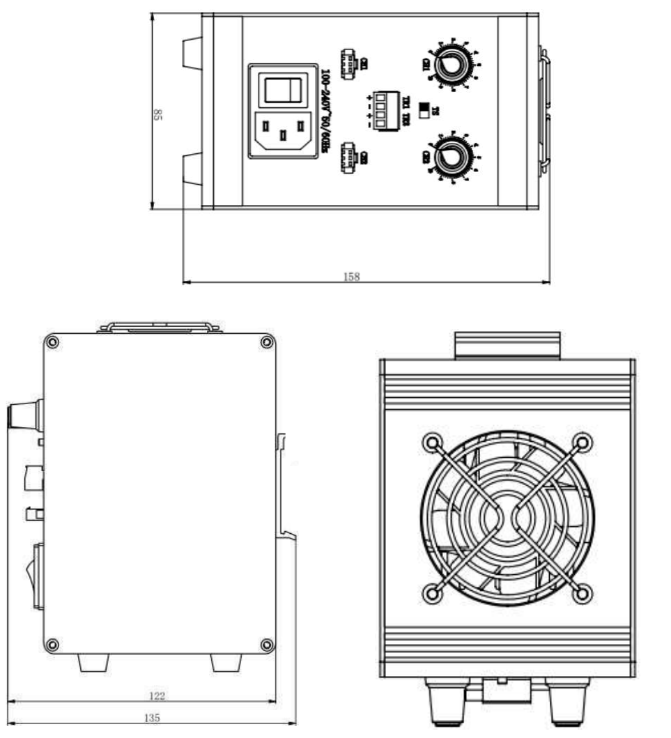 LS-CTL-0106 dimensions (mm)