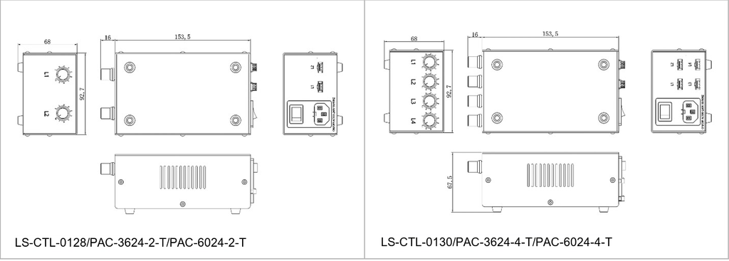 LS-CTL-0128 dimensions (mm)