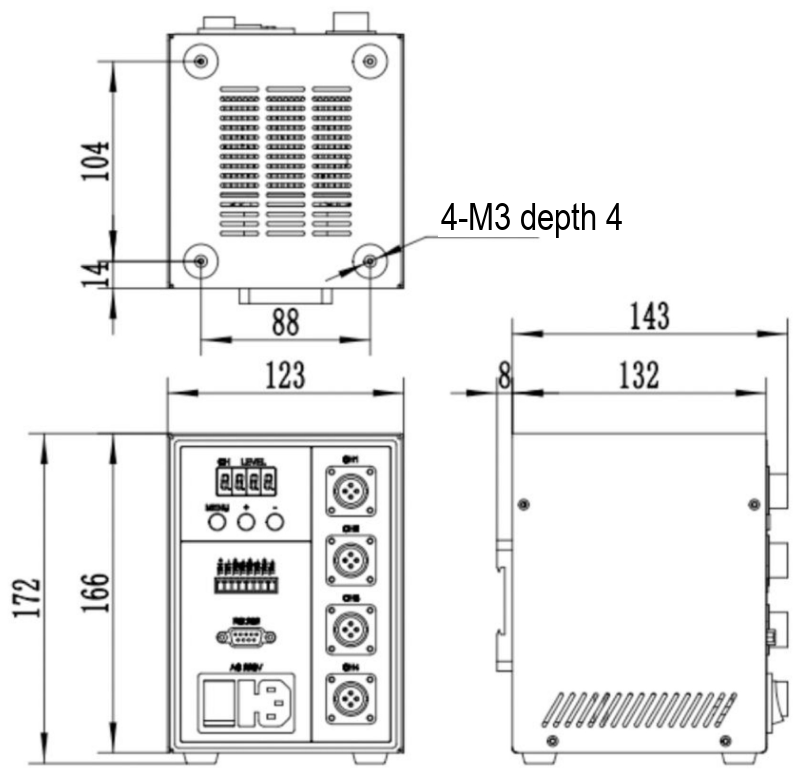 LS-CTL-0185 dimensions (mm)
