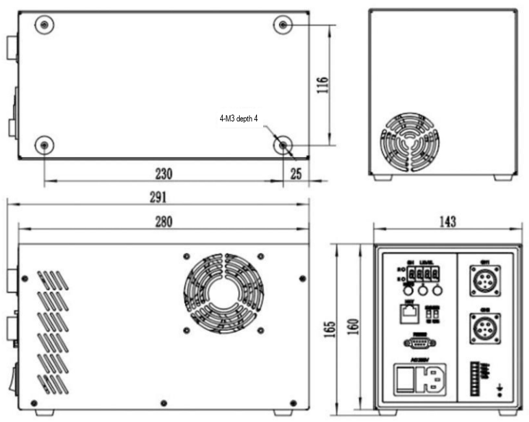 LS-CTL-0209 dimensions (mm)
