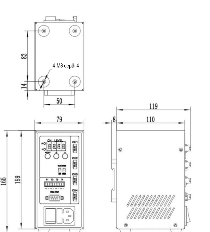 LS-CTL-0214 dimensions (mm)